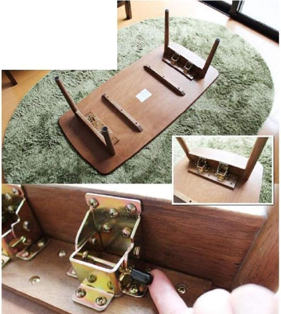 (2 Pieces) Folding Frame, Self-Locking Hinge, Folding Table Legs, Folding Workbe