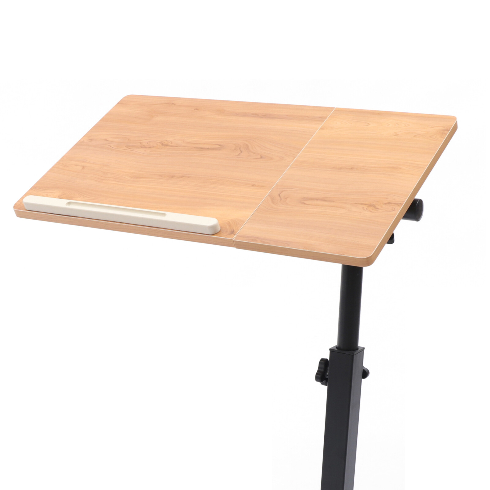 Laptop Desk Angle, Height Adjustable Rolling Cart Over Bed Hospital Table Stand~