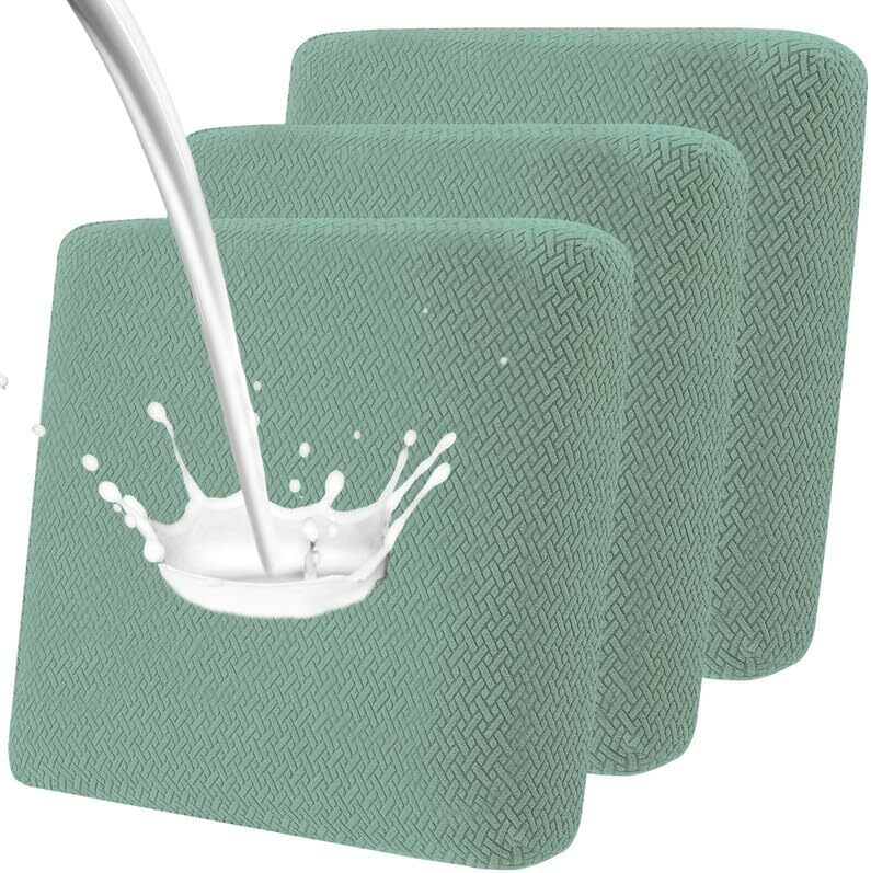 2-6PCS Waterproof Patio Stretch Sofa Cushion Covers Outdoor Chair Cushion Covers