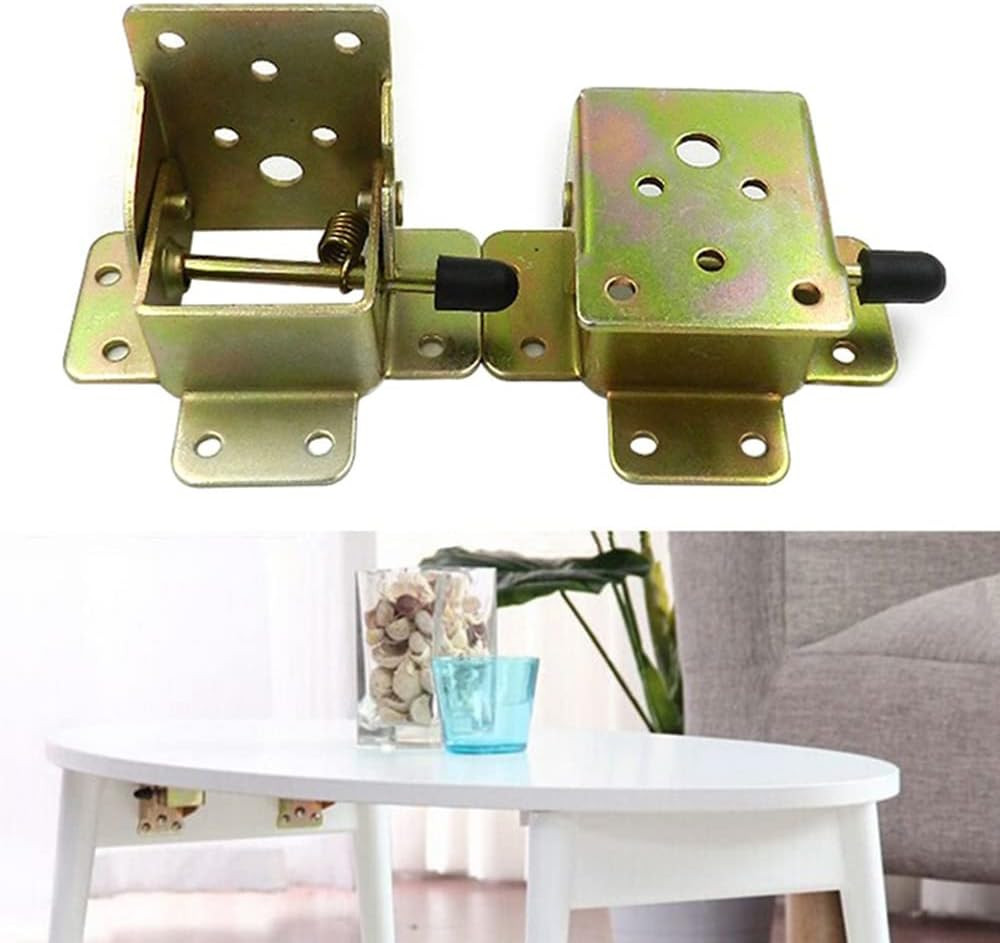 (2 Pieces) Folding Frame, Self-Locking Hinge, Folding Table Legs, Folding Workbe