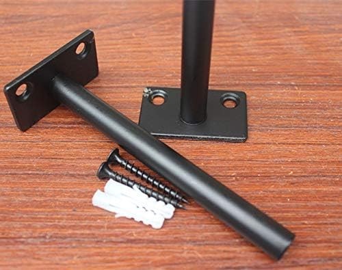 Create Floating Illusions: 12 Pcs Black Solid Steel Shelf Brackets with Hardware