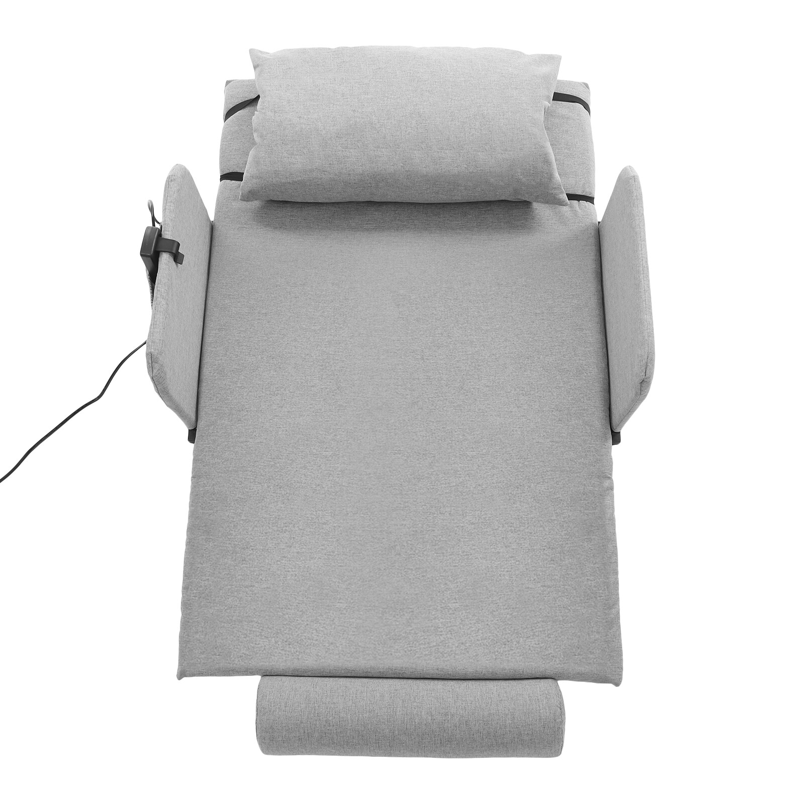2-80° Electric Lifting Bed Backrest Adjustable Back Rest Bed Sitting BackrestUS