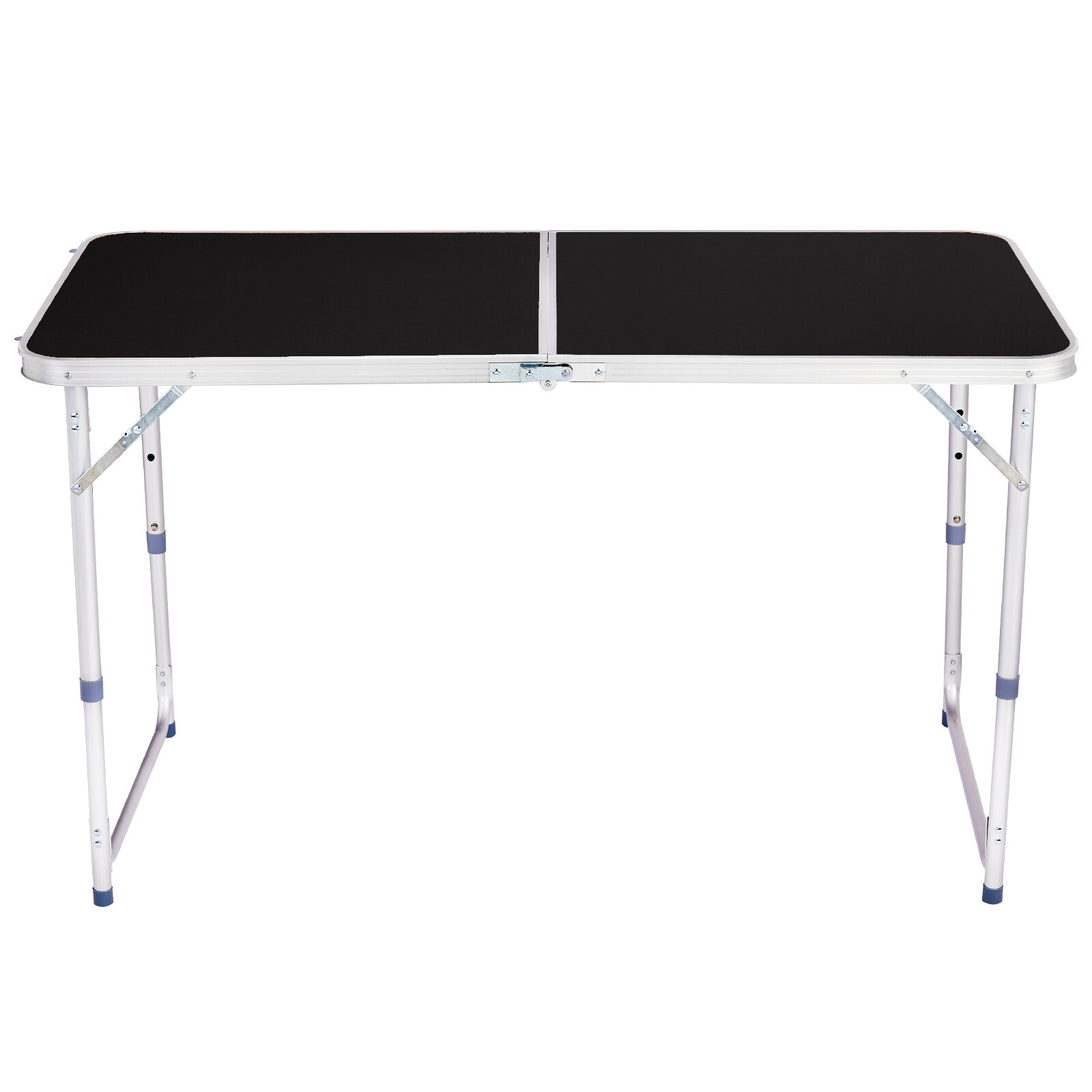 4Ft Portable Multipurpose Folding Table black