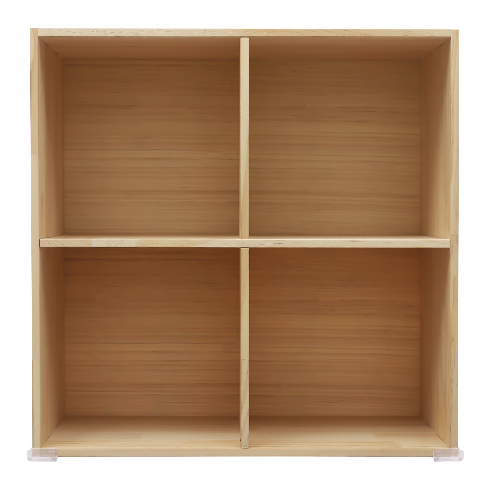 Solid Wood Shelves Wooden Cube Shelf Bookcase Floorstanding Bookshelf 30*60cm