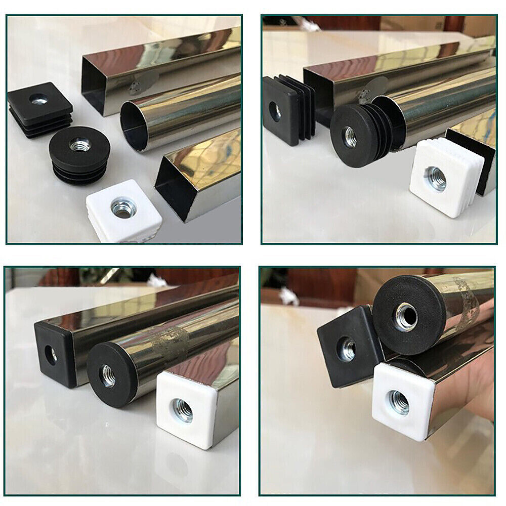 M6 M8 M10 Threaded Square Nut Stopper Suitable for Square Tube/Tables/Furniture