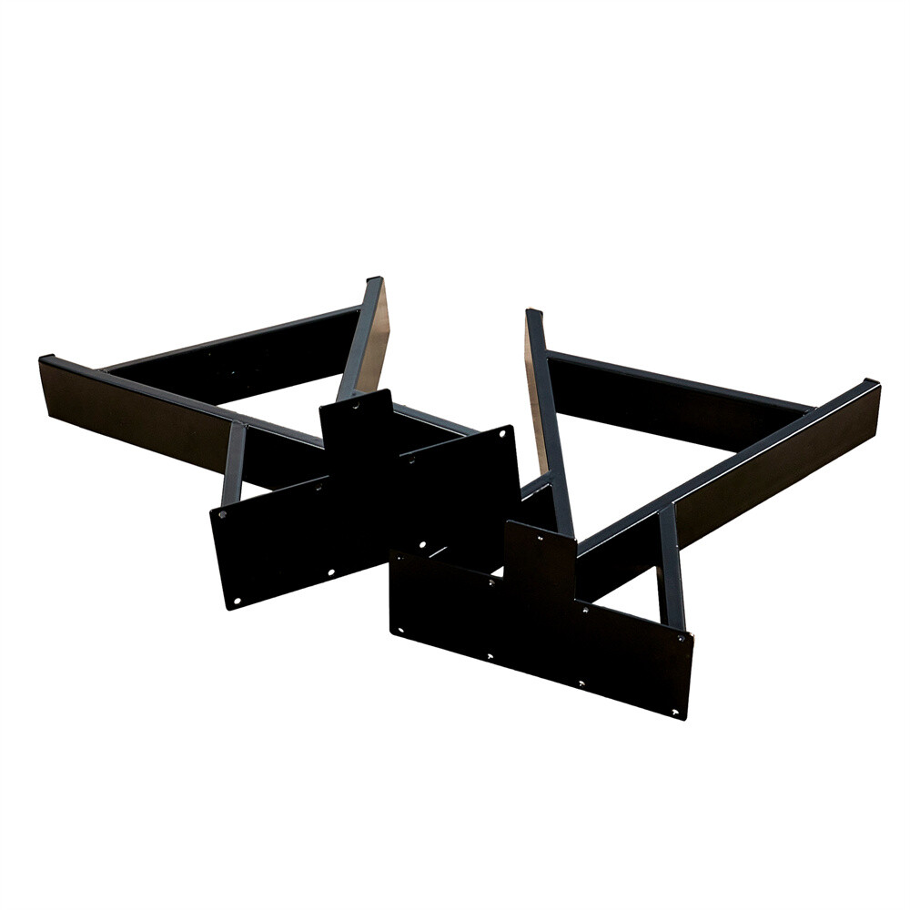 Set of 2 DIY Table Desk Bench Legs Coffee Metal Iron DIY Furniture Legs 16″-32″
