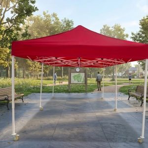 Nhà bạt 3m x6m màu đỏ