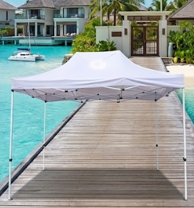 Nhà bạt di động 3m x 4.5m màu trắng